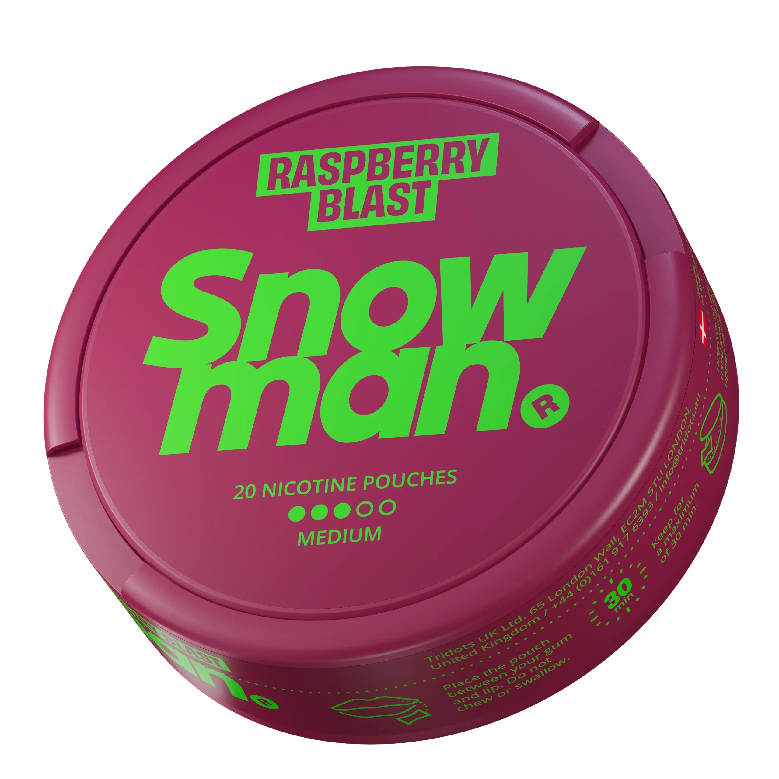 Snowman Raspberry Blast 9Mg